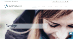Desktop Screenshot of hansonbrown.co.uk